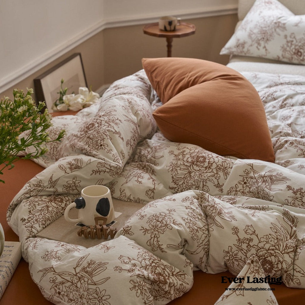 Adèle French Countryside Bedding Set / Blue