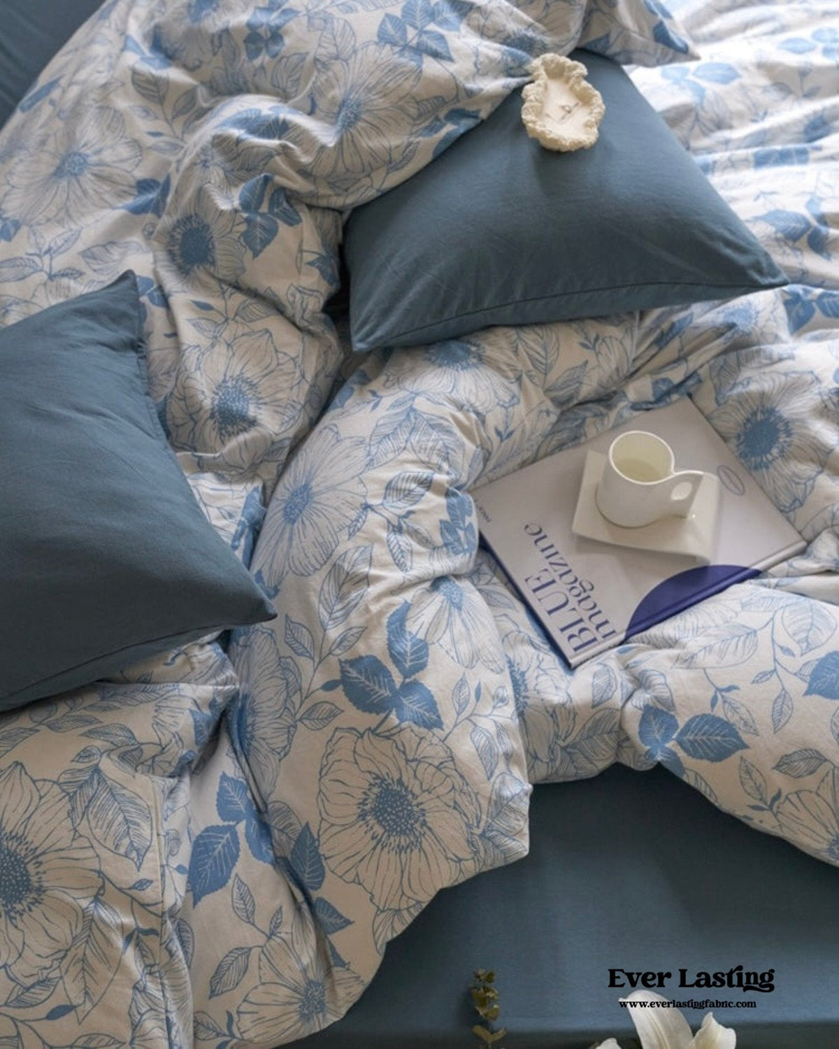 Adèle French Countryside Bedding Set / Orange