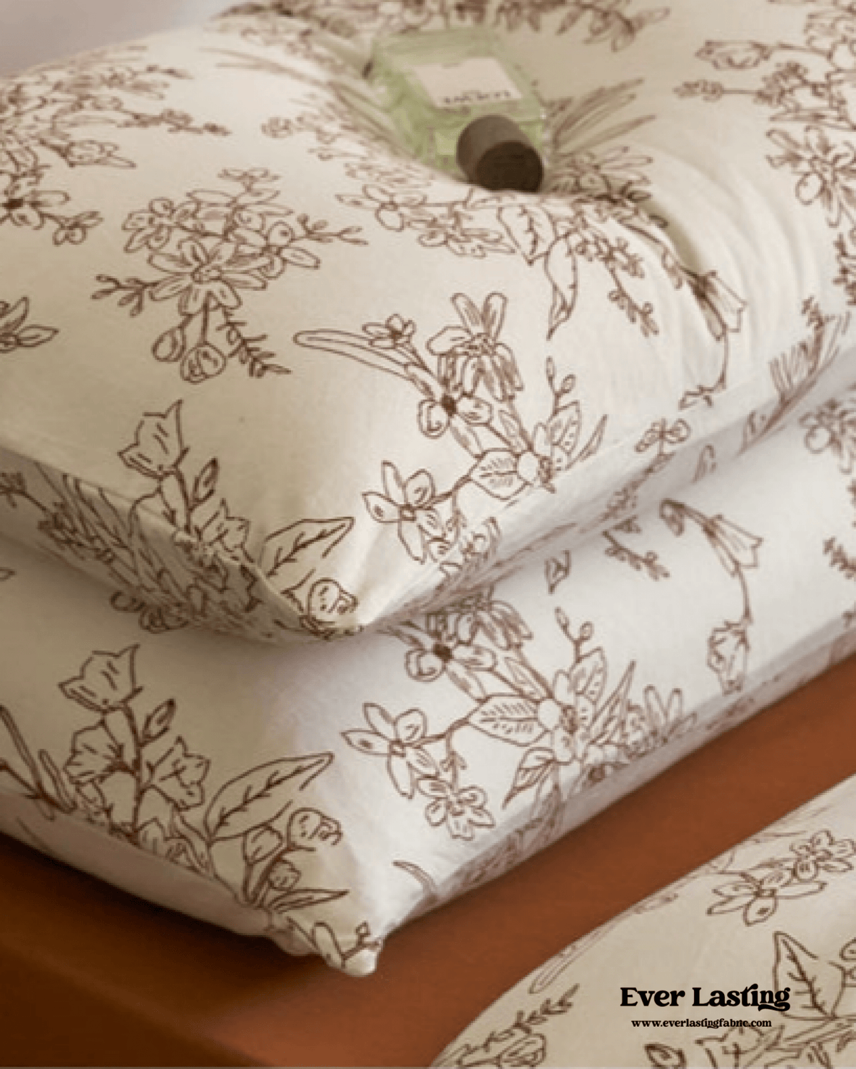 Adèle French Countryside Bedding Set / Orange