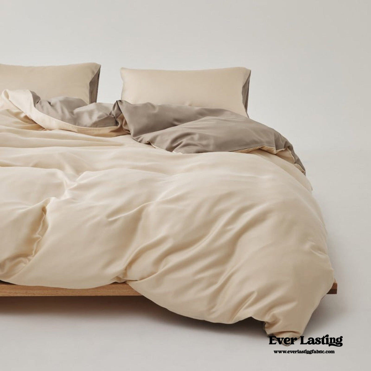 Adeline Pastel Silky Cooling TENCEL™ Bedding Set / Blue