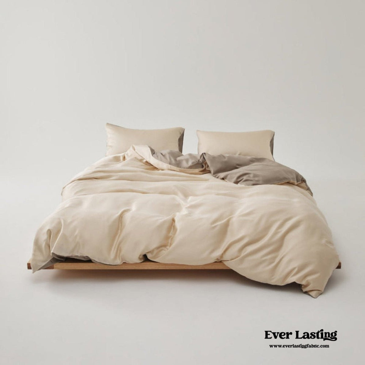 Adeline Pastel Silky Cooling TENCEL™ Bedding Set / Blue