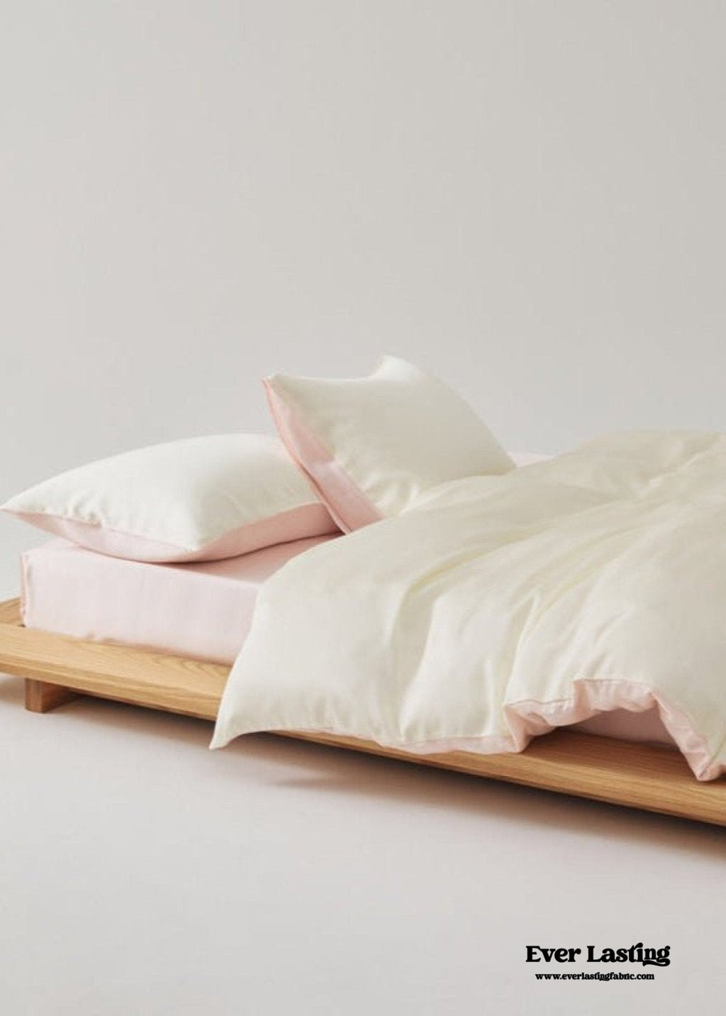Adeline Pastel Silky Cooling TENCEL™ Bedding Set / Blue