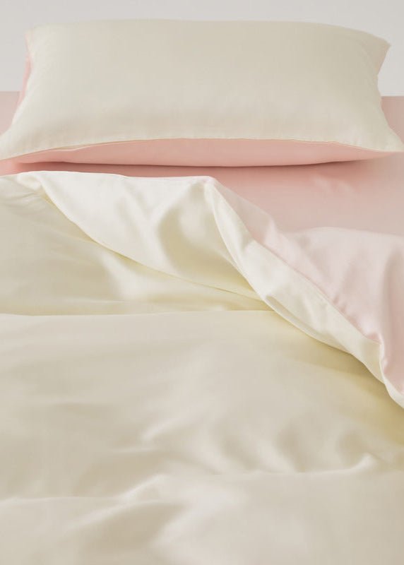 Adeline Pastel Silky Cooling TENCEL™ Bedding Set / Brown