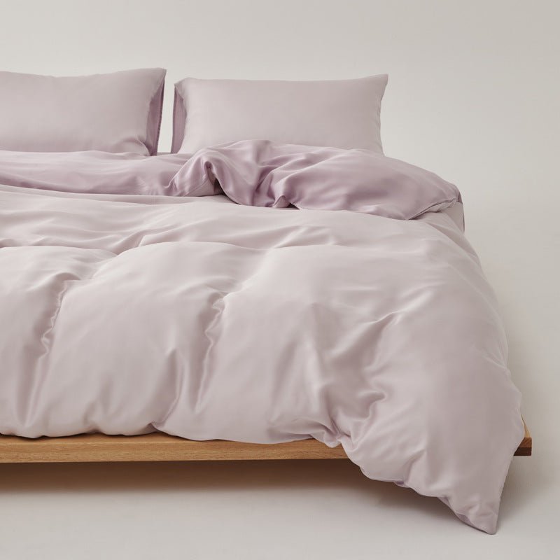 Adeline Pastel Silky Cooling TENCEL™ Bedding Set / Gray