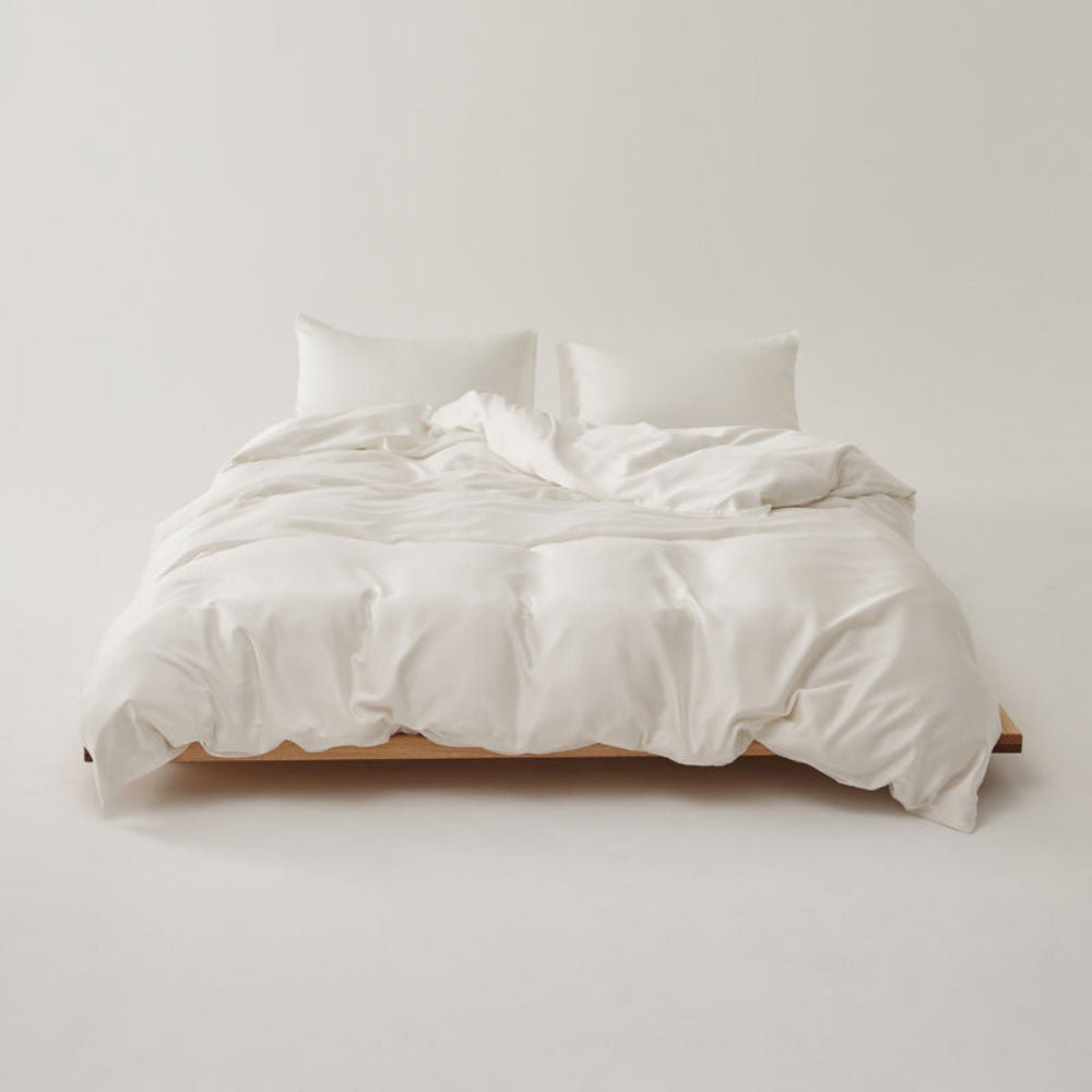 Adeline Pastel Silky Cooling TENCEL™ Bedding Set / Brown