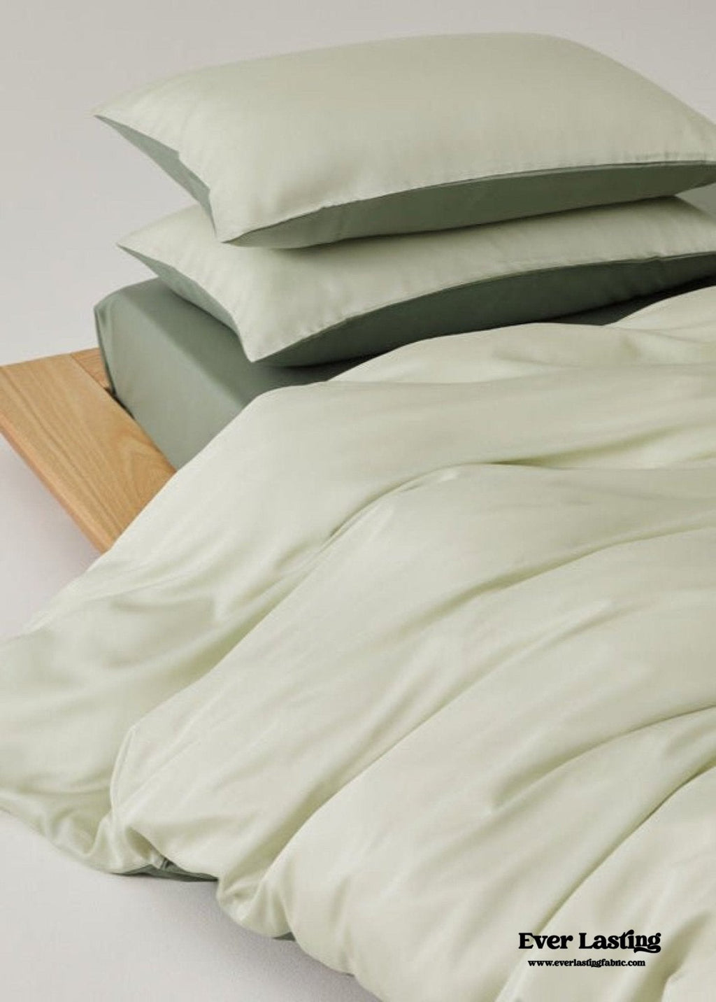 Adeline Pastel Silky Cooling TENCEL™ Bedding Set / Coffee