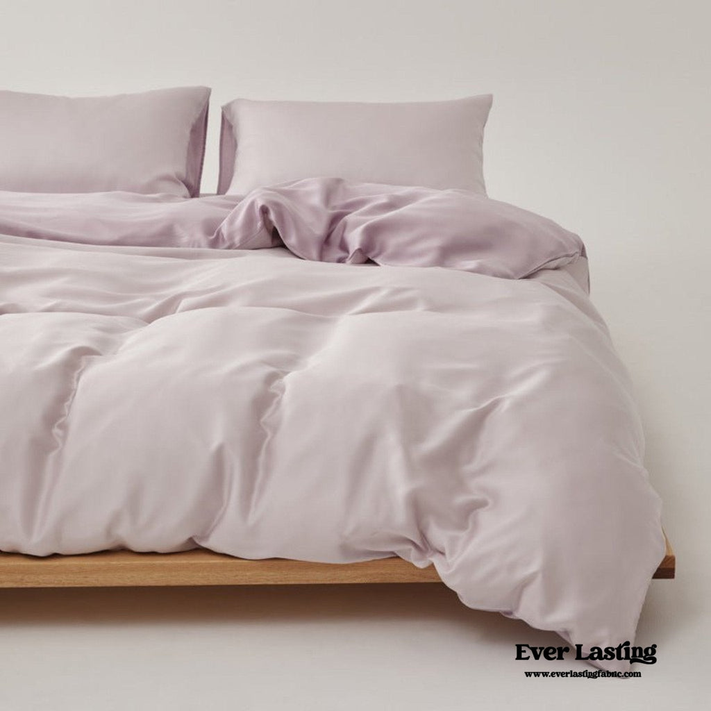 Adeline Pastel Silky Cooling TENCEL™ Bedding Set / Coffee