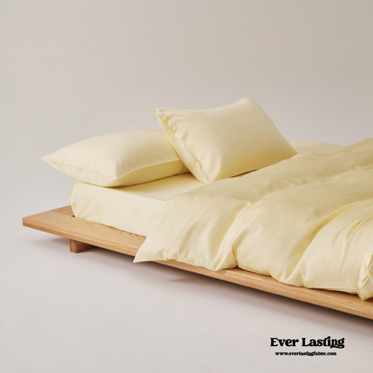 Adeline Pastel Silky Cooling TENCEL™ Bedding Set / Coffee