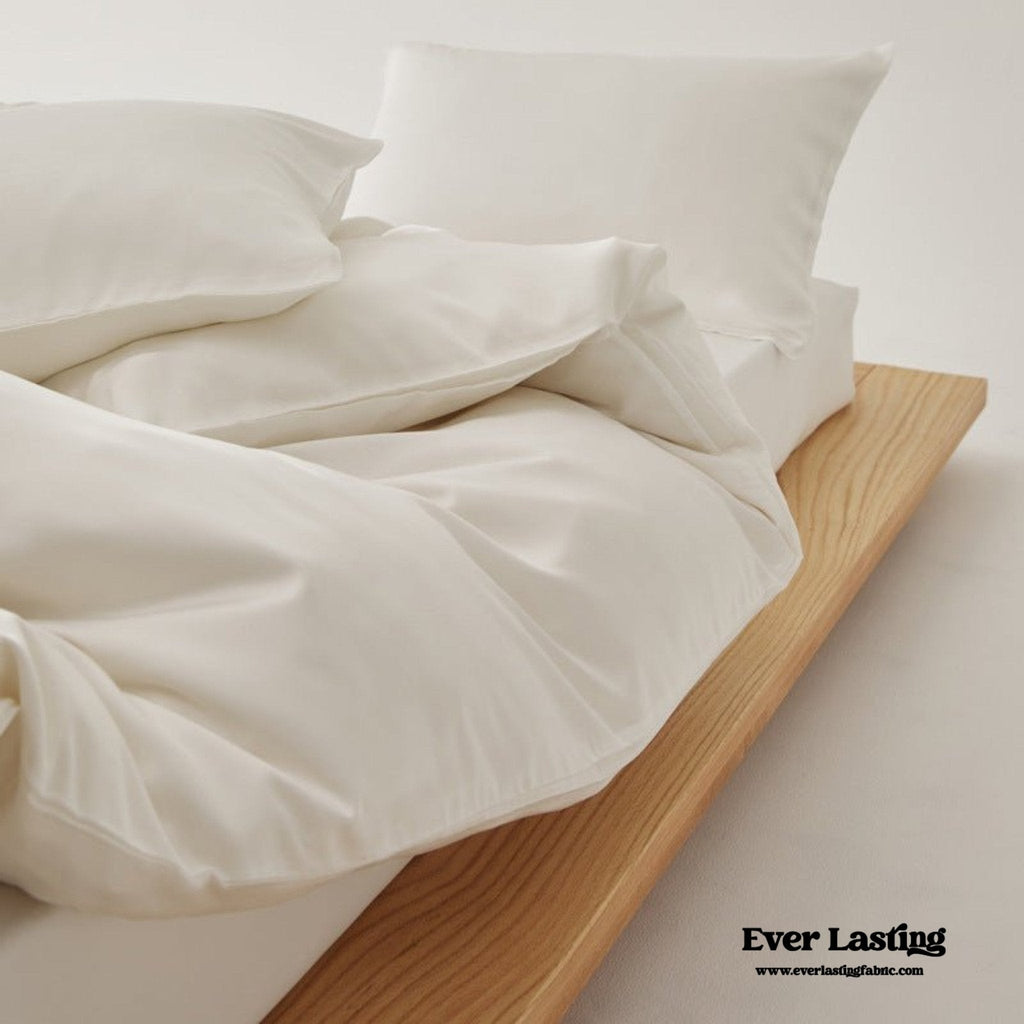 Adeline Pastel Silky Cooling TENCEL™ Bedding Set / Coffee