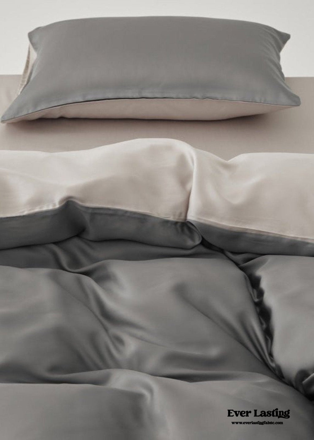 Adeline Pastel Silky Cooling TENCEL™ Bedding Set / Coffee