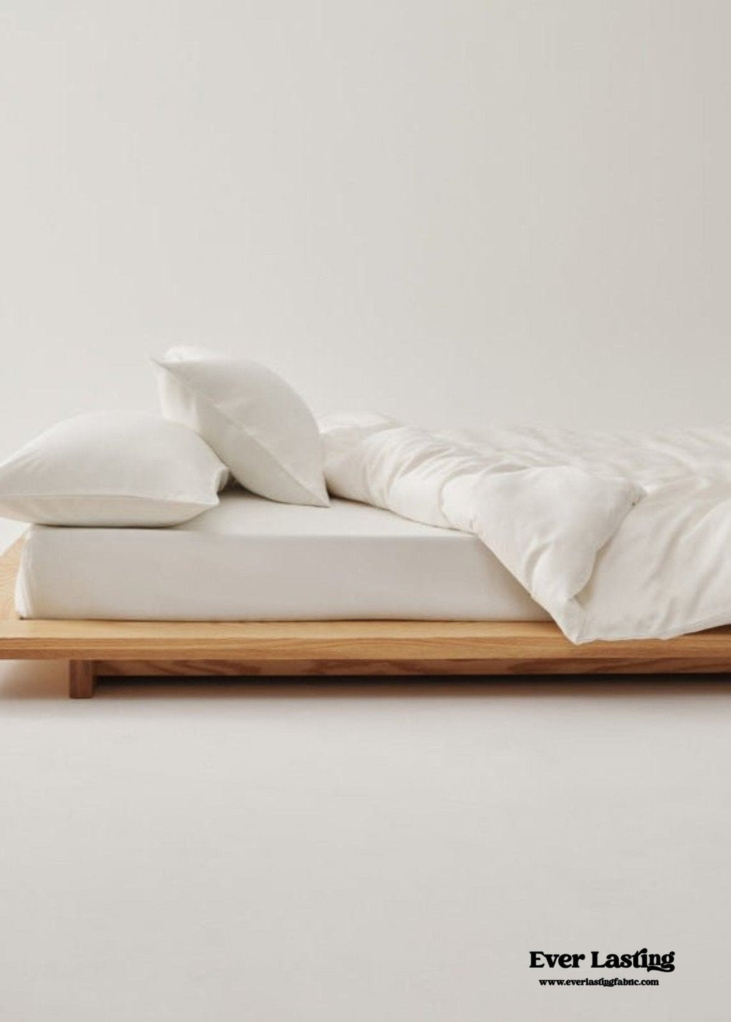 Adeline Pastel Silky Cooling TENCEL™ Bedding Set / Cream