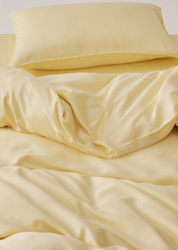 Adeline Pastel Silky Cooling TENCEL™ Bedding Set / Green