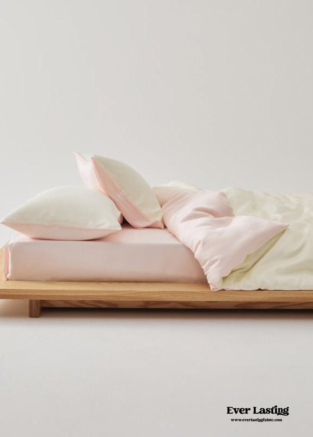 Adeline Pastel Silky TENCEL™ Bedding Set / Yellow