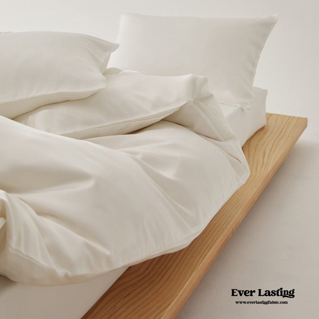 Adeline Pastel Silky TENCEL™ Bedding Set / Yellow