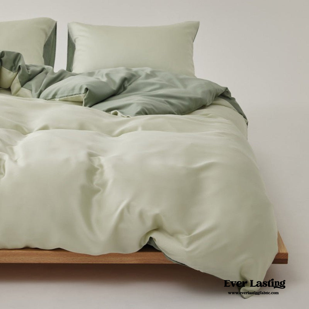 Adeline Pastel Silky TENCEL™ Bedding Set / Yellow