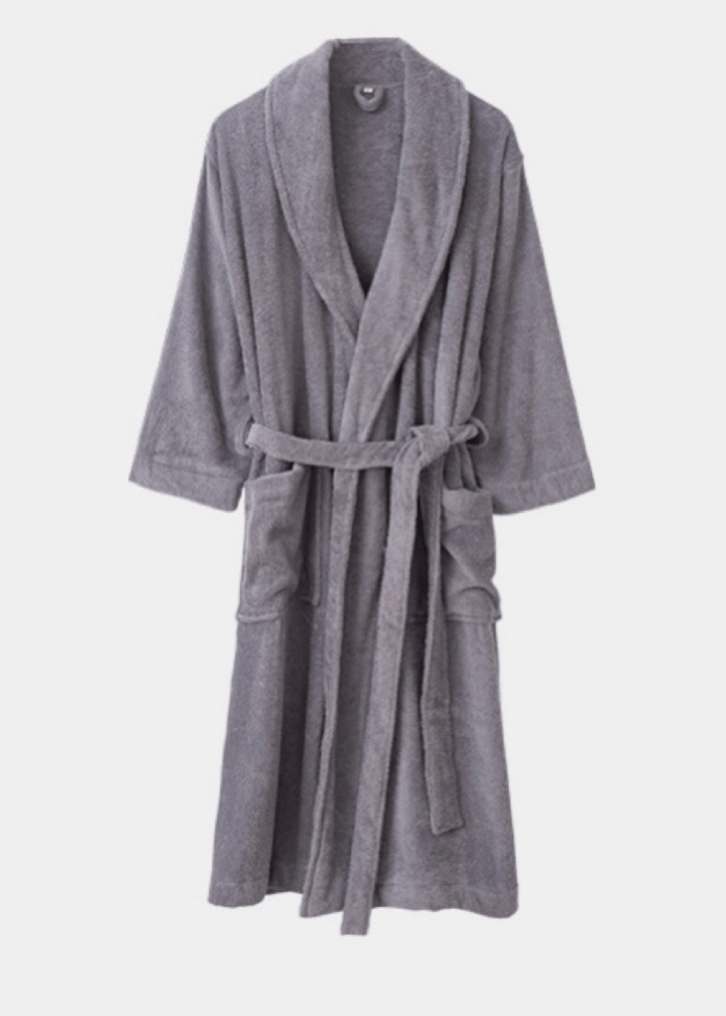 Classic Ultra-Soft Absorbent Cotton Bathrobe / White