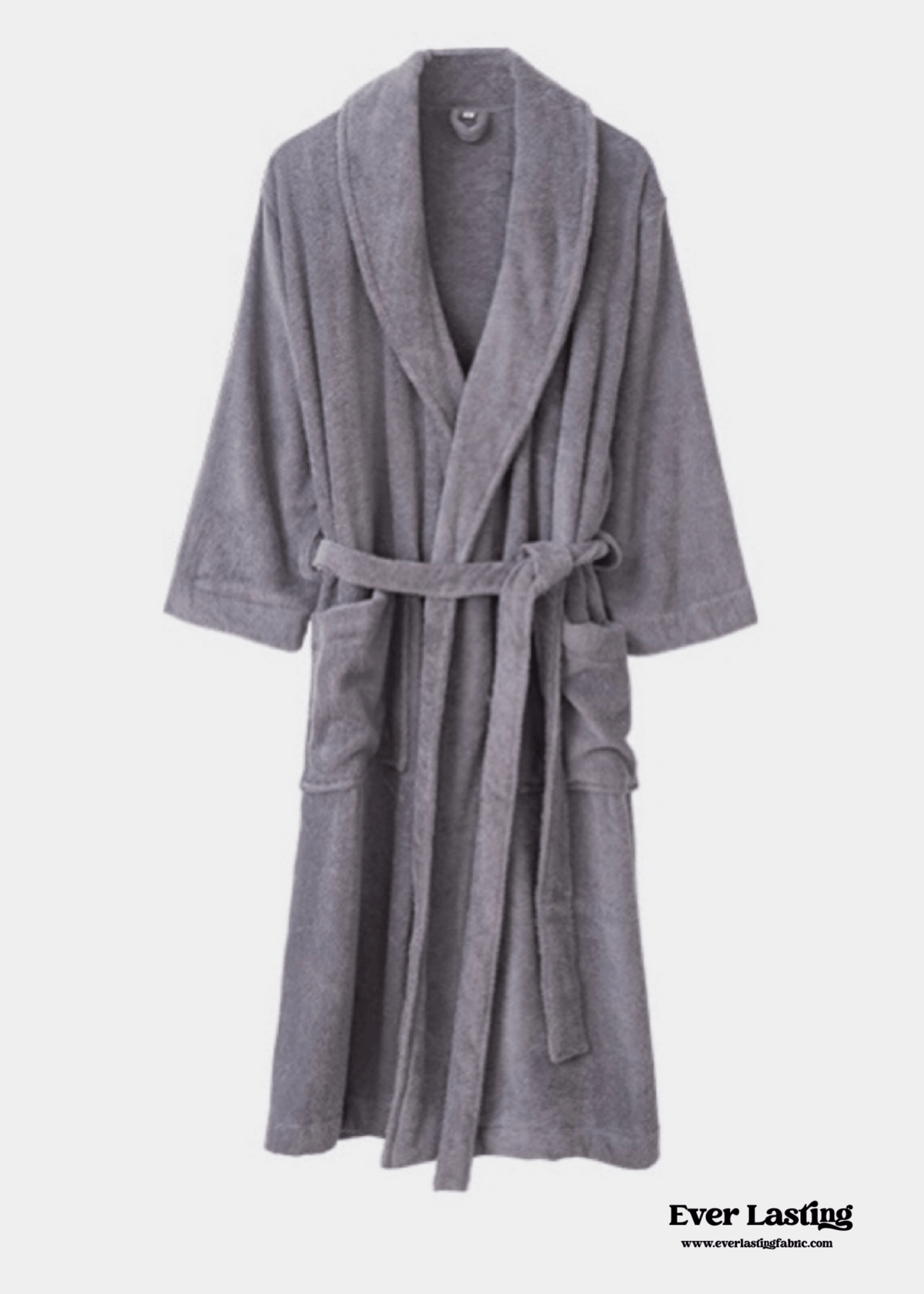 Classic Ultra-Soft Absorbent Cotton Bathrobe / Pink