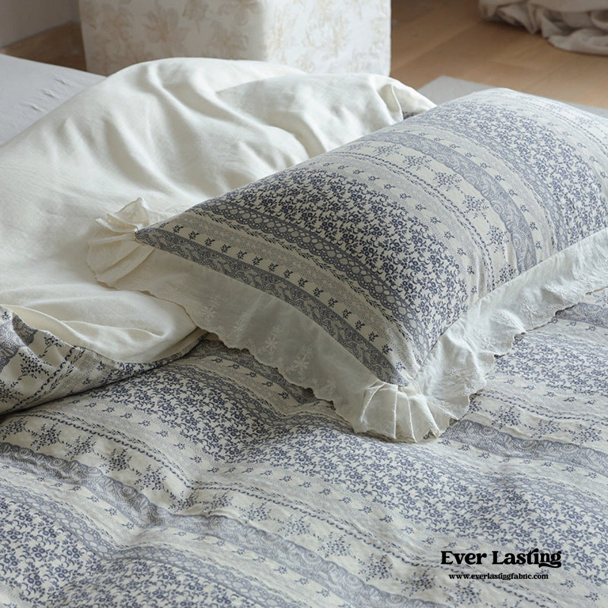 Colette French Double Gauze Bedding Set