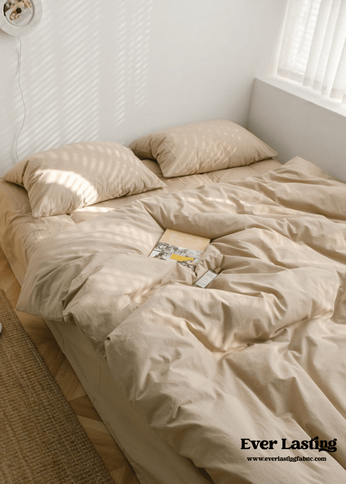 Earth Tone Bedding Set / Moss Green