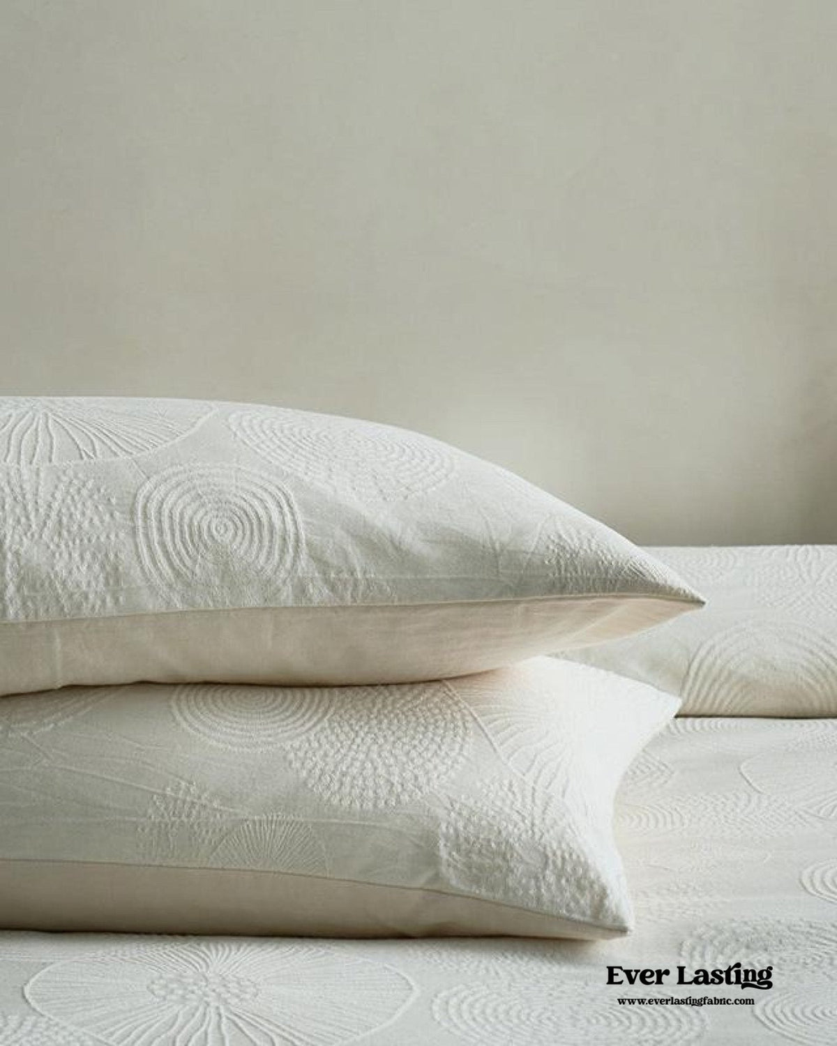 Elin Tencel Silky Jacquard Bedding Set / Bouquet