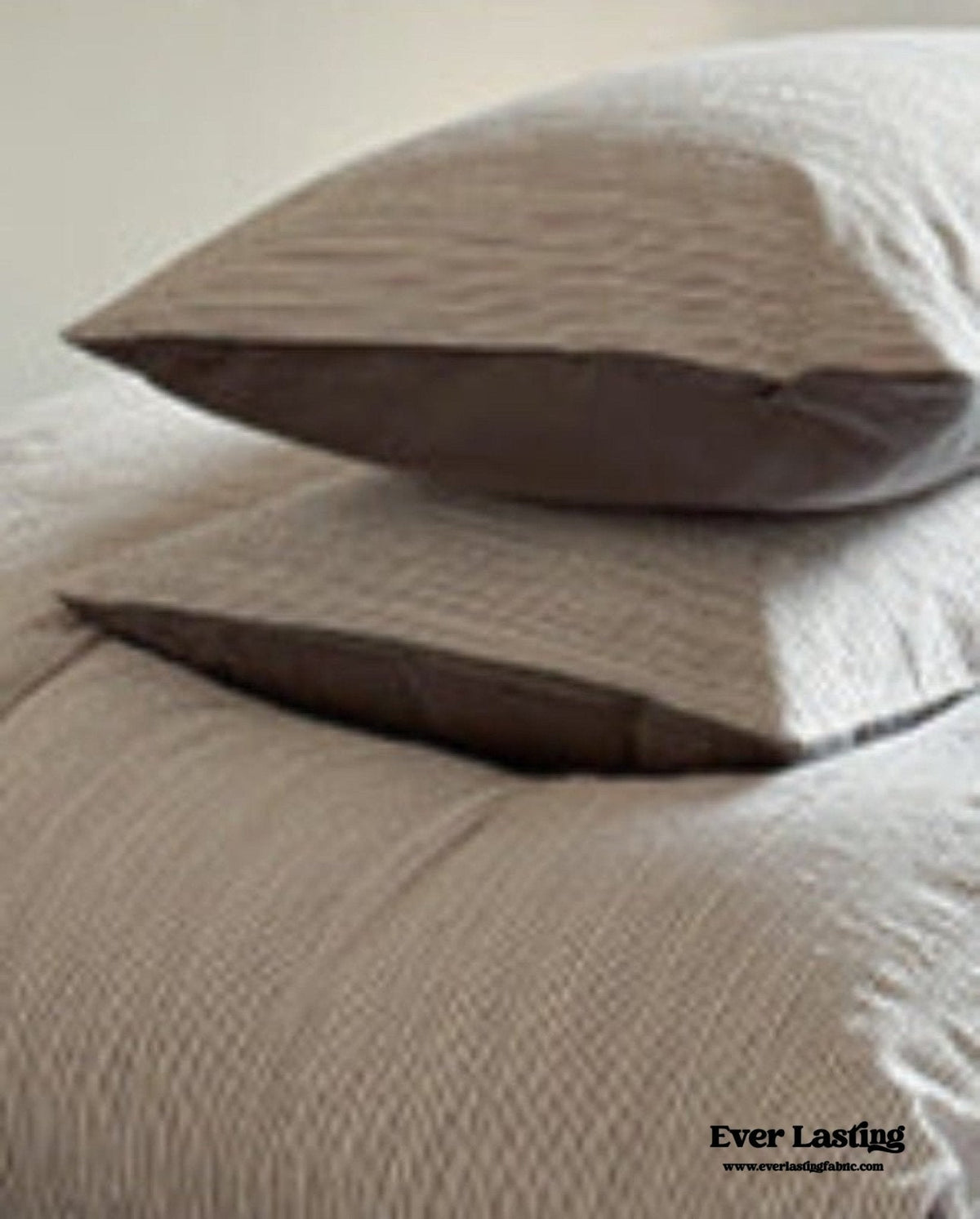 Emma Duo Striped Jacquard Bedding Set / Light Purple