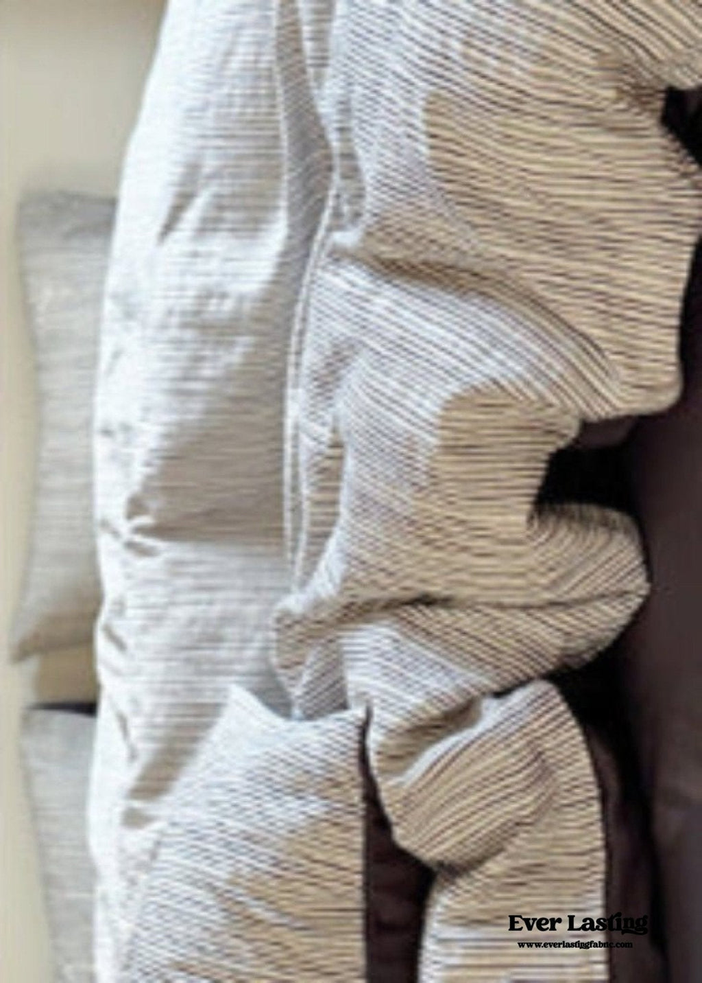 Emma Duo Striped Jacquard Bedding Set / Light Purple