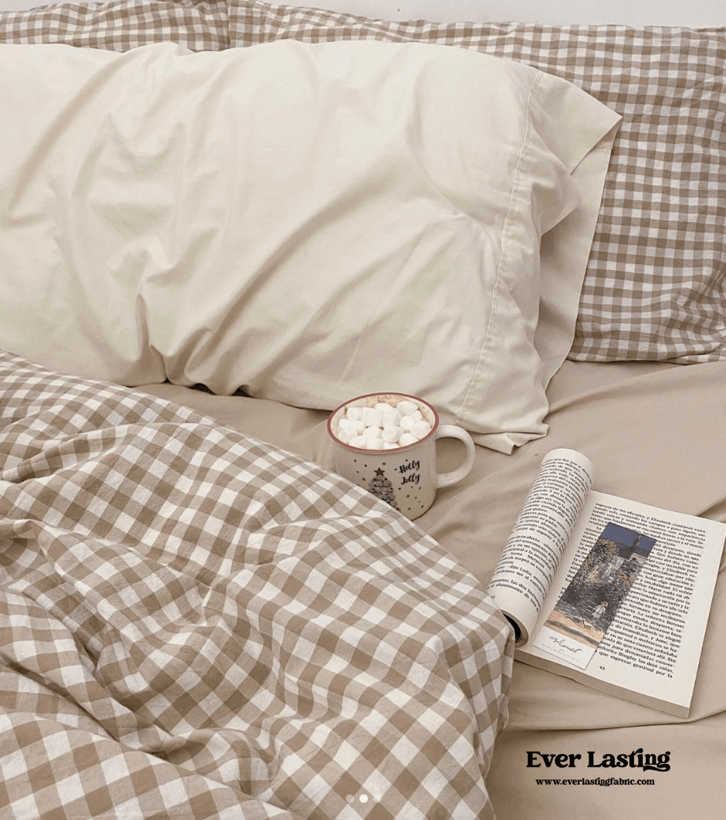 Gingham Duvet Cover (5 Colors)
