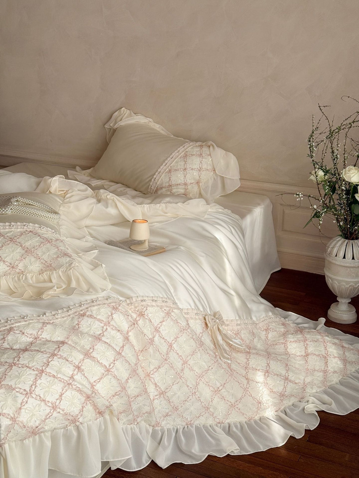 Haute Pearl TENCEL™ Bedding Set / Blush Romance