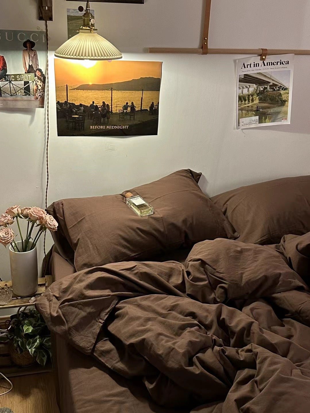 Latte Bedding Set / Brown
