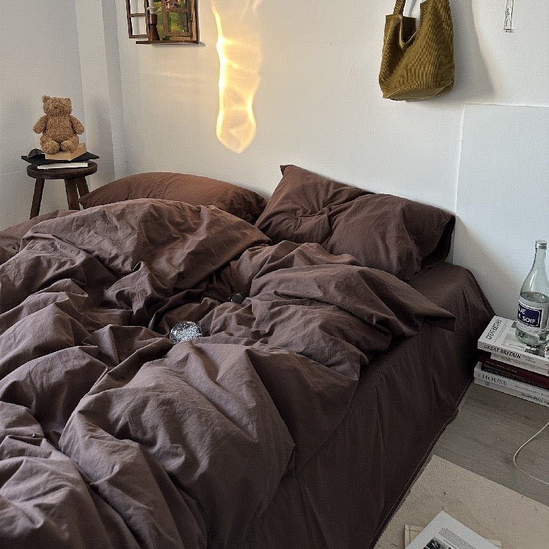 Latte Bedding Set / Brown