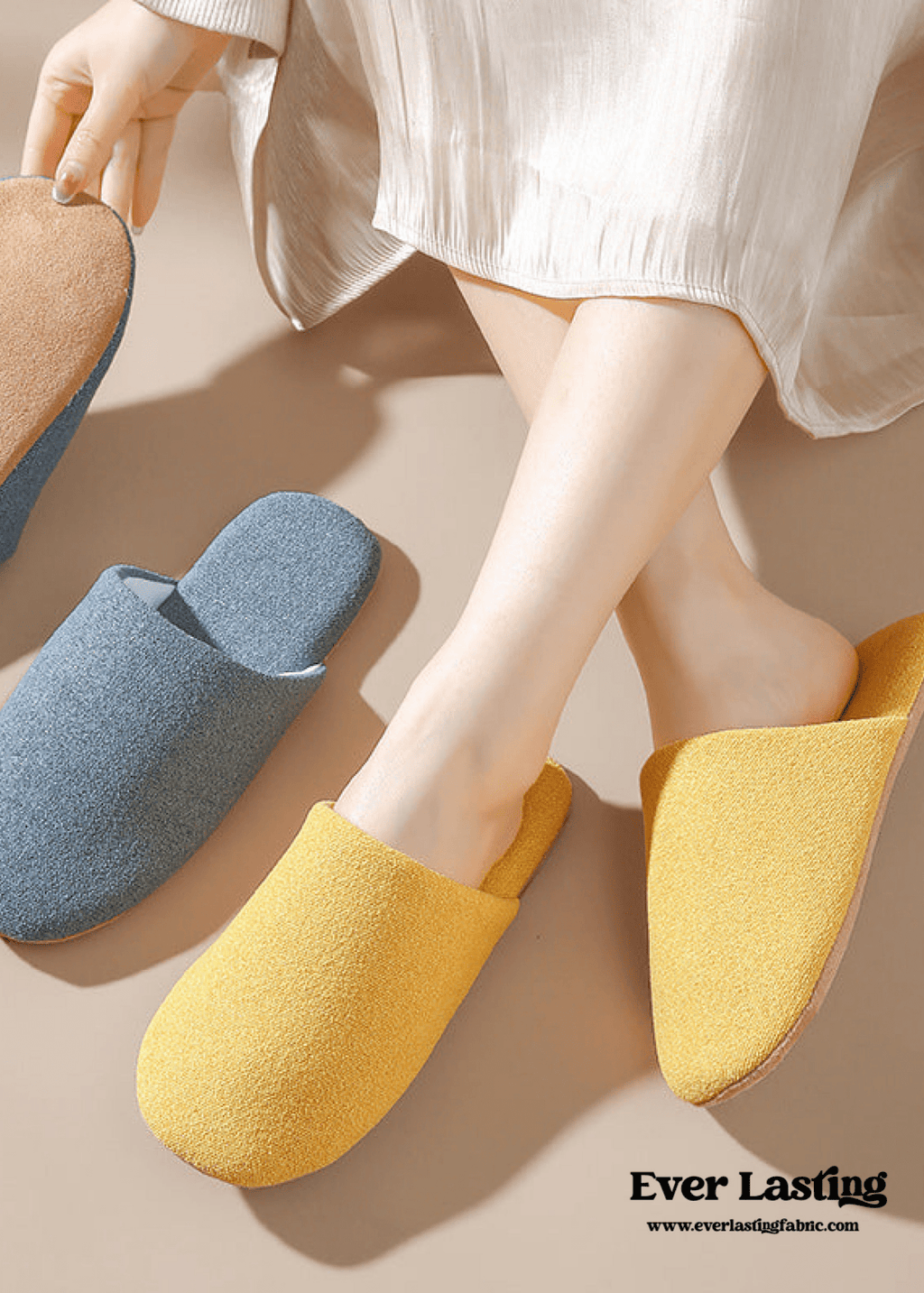 Modern House Slipper / Blue