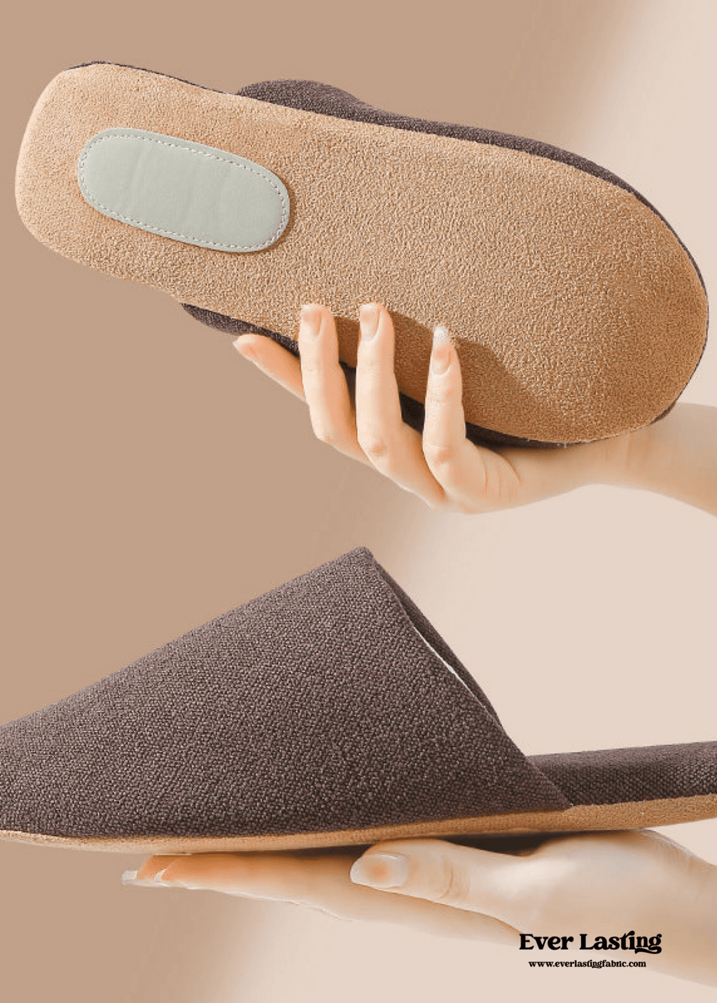 Modern House Slipper / Brown