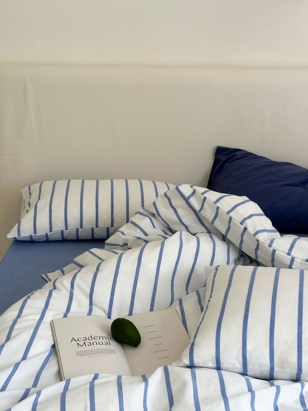 Refreshing Stripe Duvet Cover / Yellow
