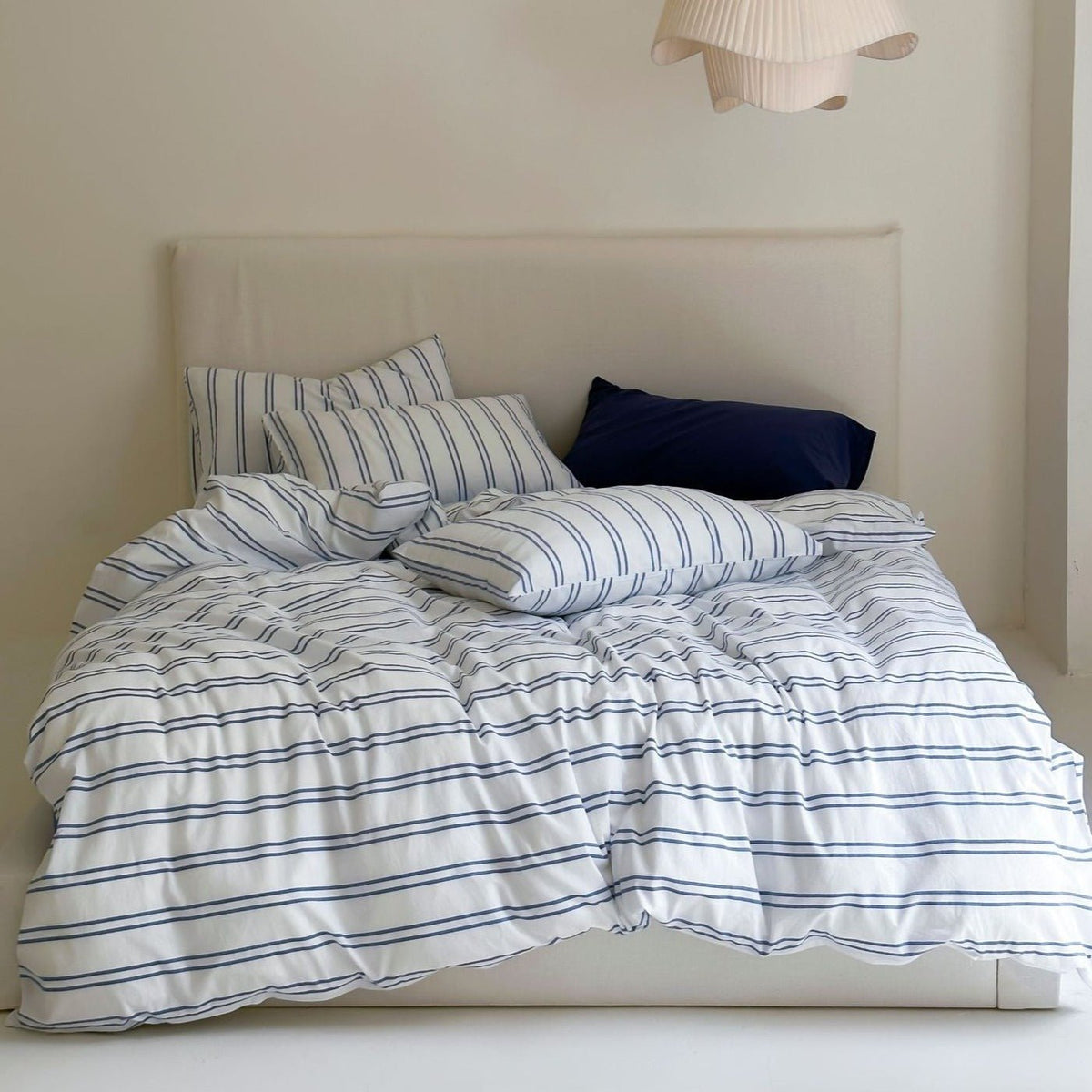 Refreshing Stripe Pillowcases / Forest Green