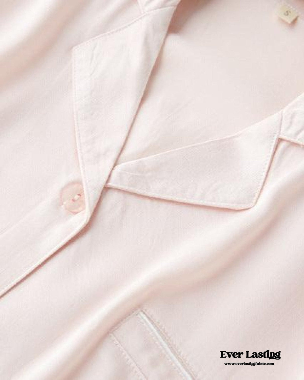 Silky Classic Morandi Silky Pajama Set / Blue