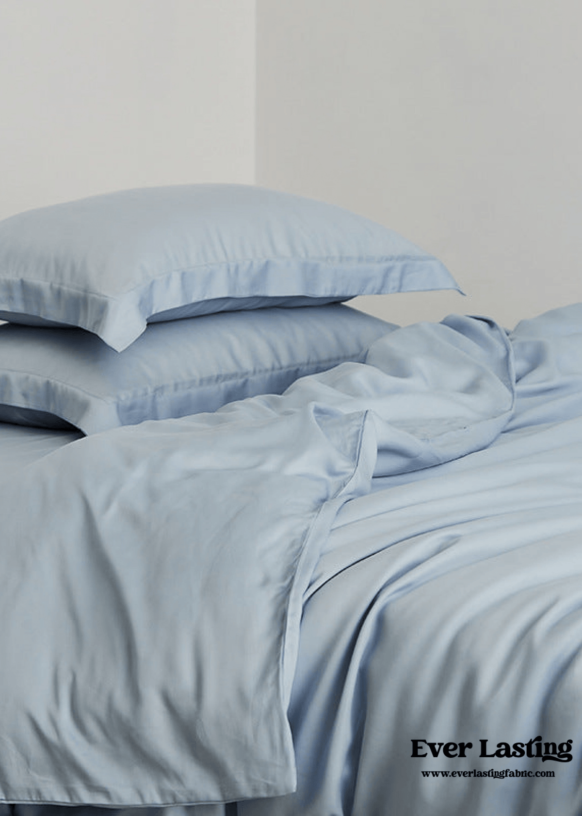 Silky Solid Tencel Bedding Set / Pink
