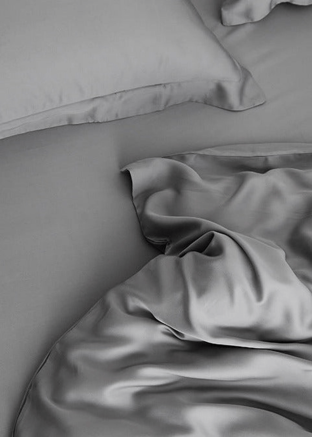 Silky Solid Tencel Bedding Set / Pink