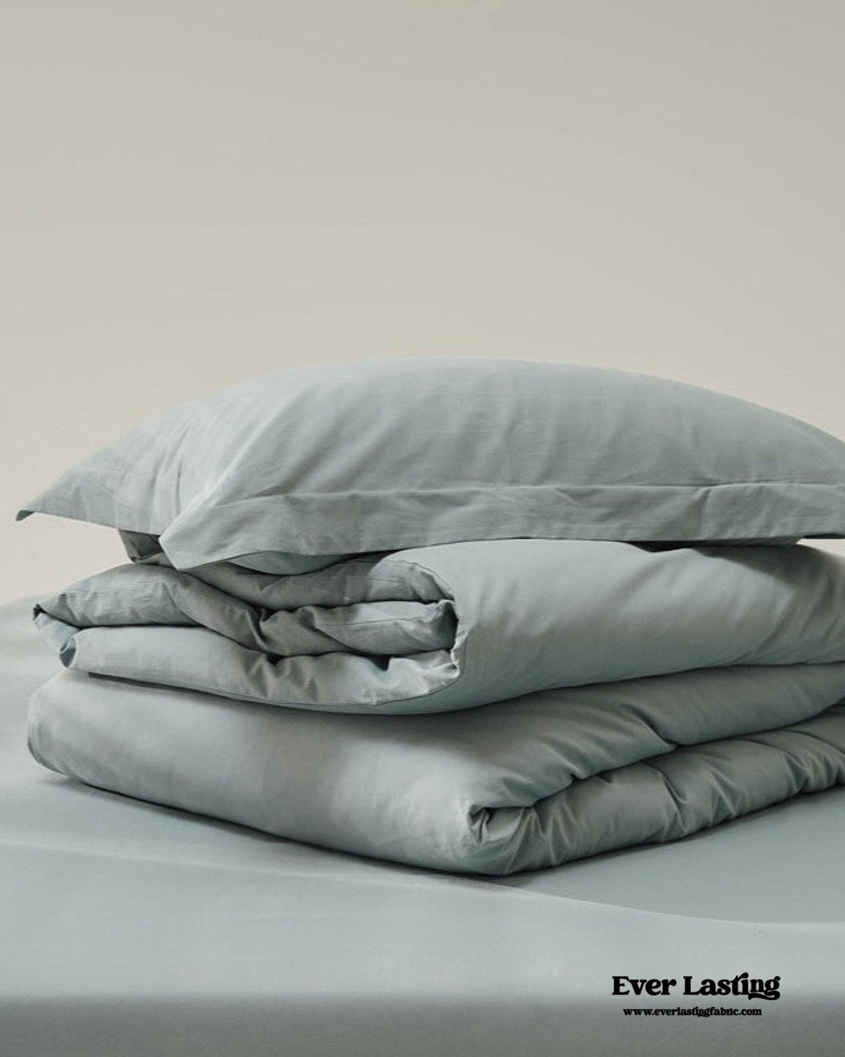 Velvære Luxe Solid Color Cotton Bedding Set / Brown