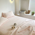 Washed Cotton Bed Sheets (15 Colors)